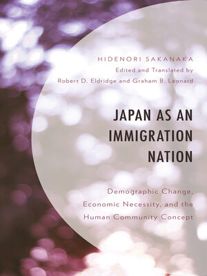 cover image of Japan as an Immigration Nation